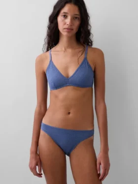 Brassière plongeante en dentelle Madesoft
