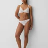 Brassière plongeante en dentelle Madesoft