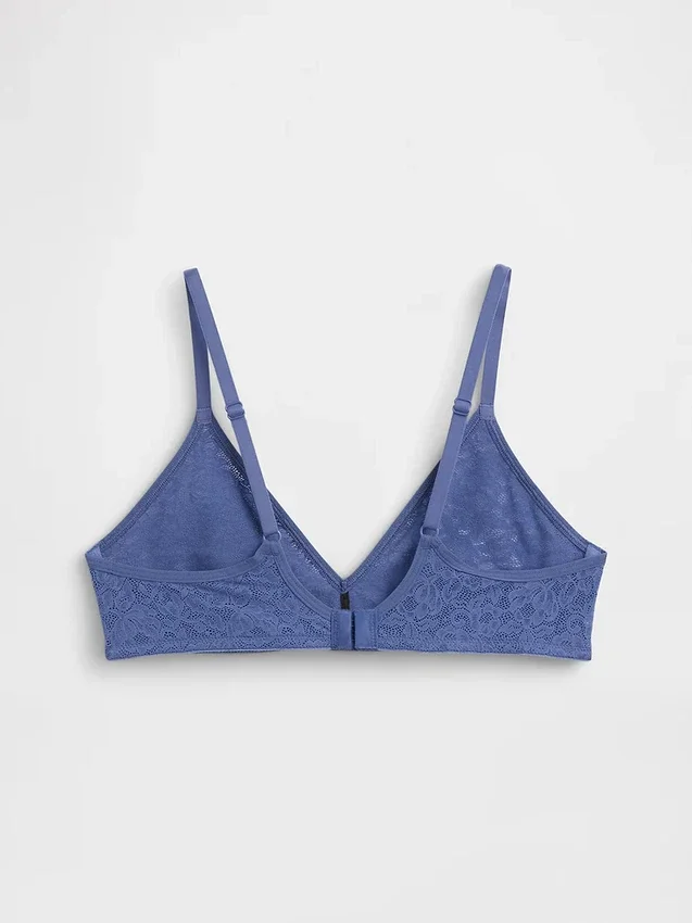 Brassière plongeante en dentelle Madesoft