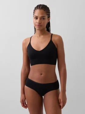Brassière plongeante sans coutures