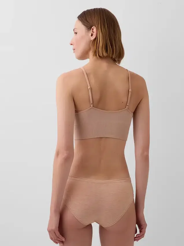 Brassière plongeante sans coutures