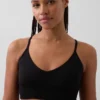 Brassière plongeante sans coutures