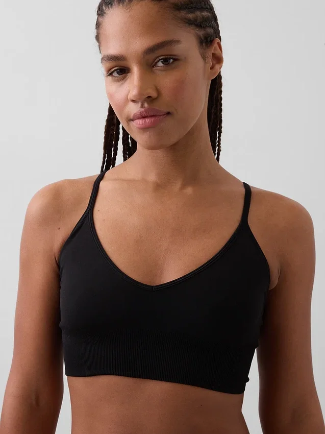 Brassière plongeante sans coutures