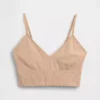 Brassière plongeante sans coutures