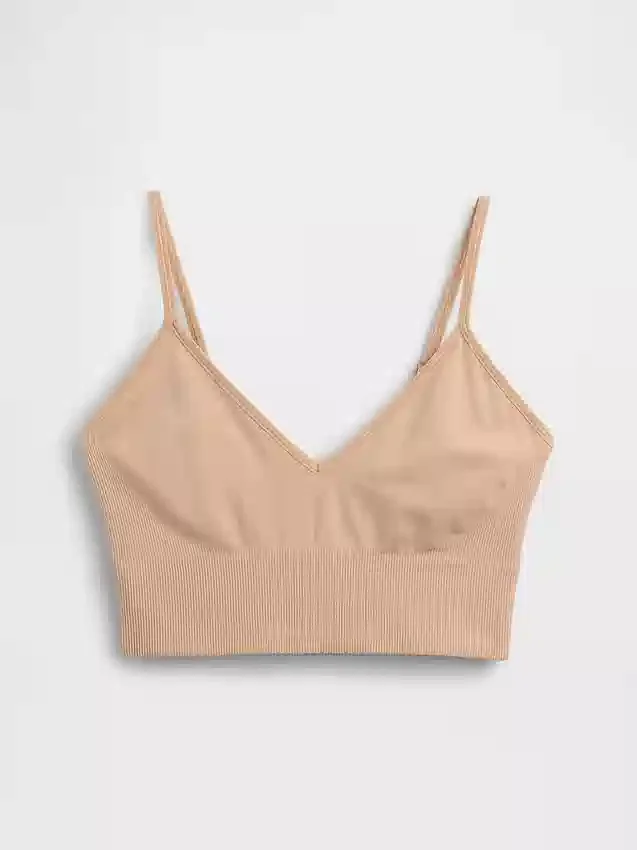 Brassière plongeante sans coutures