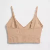 Brassière plongeante sans coutures