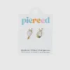 Breloque « Co Birthday Party » ajourée pour boucles d’oreilles Huggie