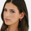 Breloque papillon classique Pierced Co pour boucles d’oreilles Huggie