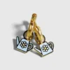 Breloques « arrosoir » de Pierced Co pour boucles d’oreilles Huggie