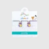 Breloques « Benito » de la collection Squishmallows de Pierced Co pour boucles d’oreilles Huggie