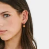Breloques « Co Basketball » pour boucles d’oreilles Huggie