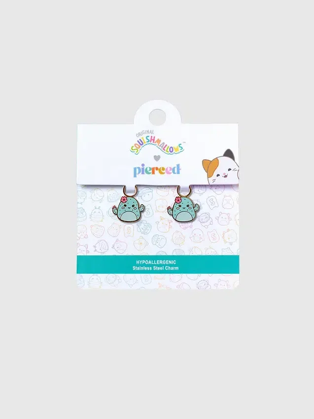 Breloques Graciela de Pierced Co Squishmallows pour boucles d’oreilles Huggie