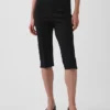 Capri taille haute en maille double
