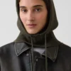 Capuche à cordon de serrage 100 % coton