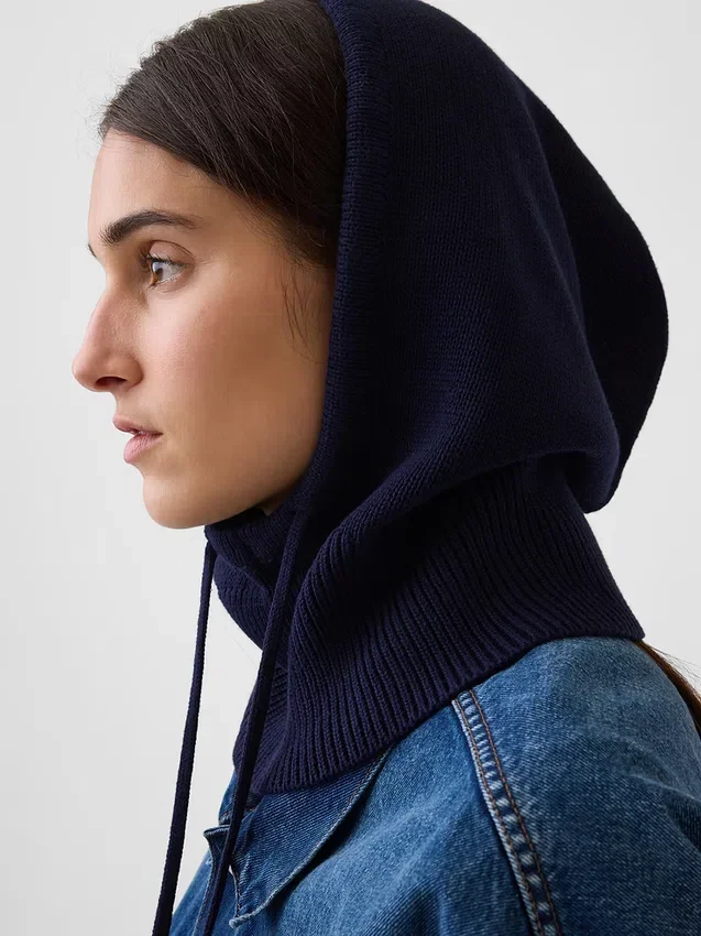Capuche à cordon de serrage 100 % coton