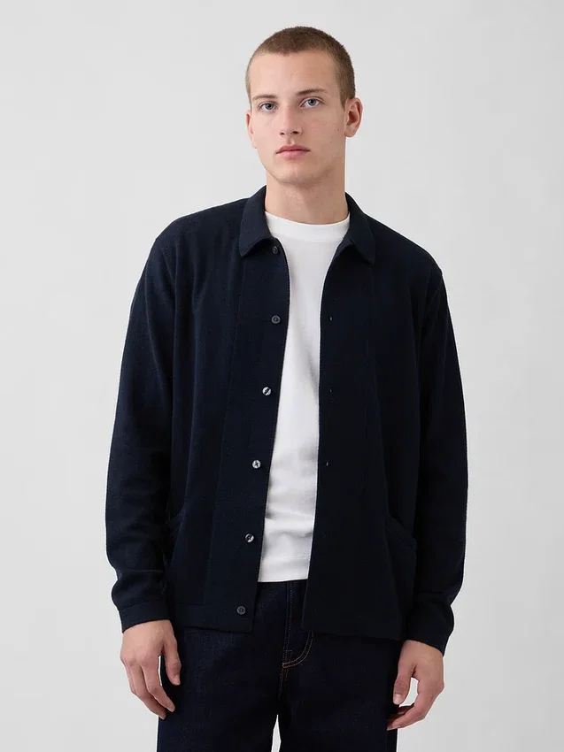 Cardigan ample