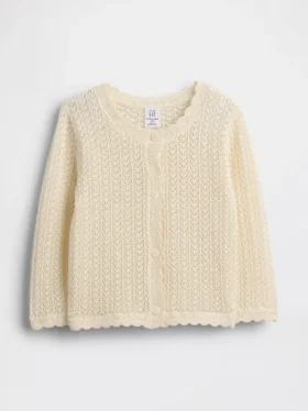 Cardigan au crochet pour bébé