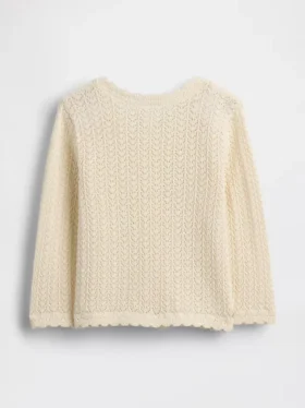 Cardigan au crochet pour bébé