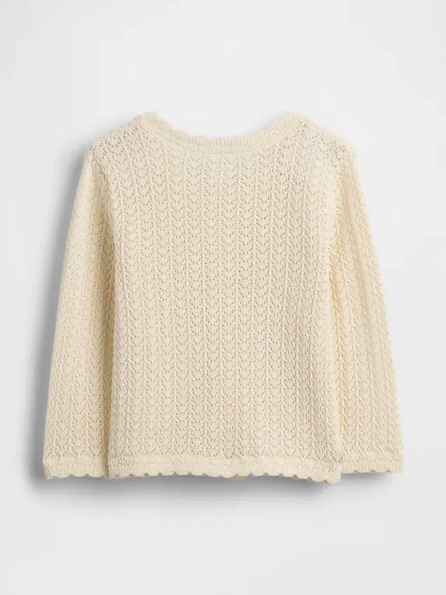 Cardigan au crochet pour bébé