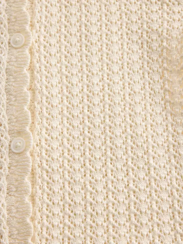 Cardigan au crochet pour bébé