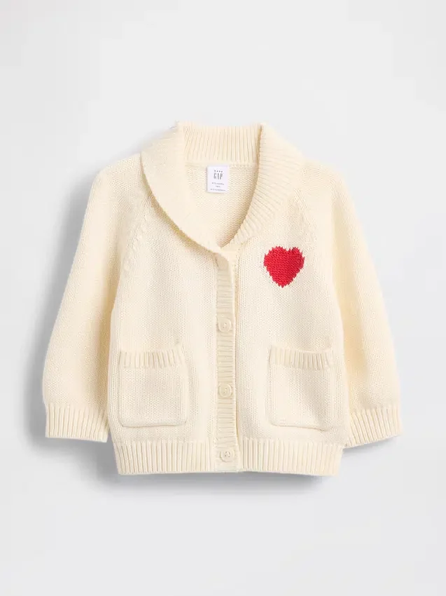 Cardigan châle « Baby Love »