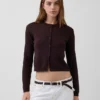 Cardigan court ample 100 % coton