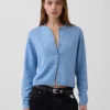 Cardigan court ample 100 % coton