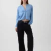 Cardigan court ample 100 % coton