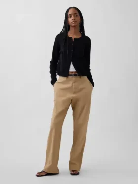 Cardigan court ample 100 % coton