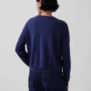 Cardigan court ample 100 % coton