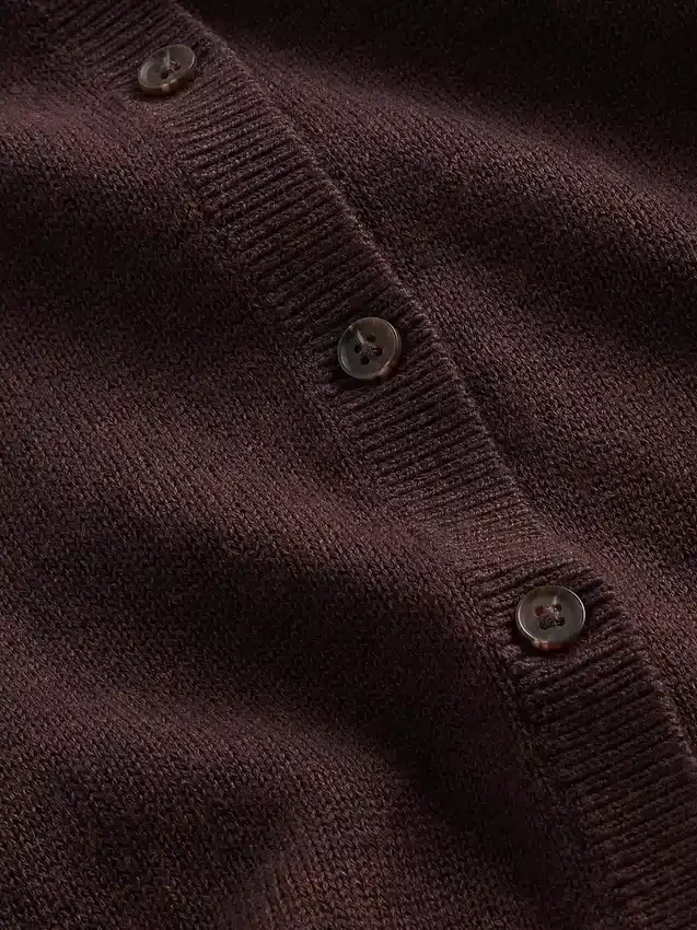 Cardigan court ample 100 % coton