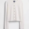 Cardigan court ample 100 % coton