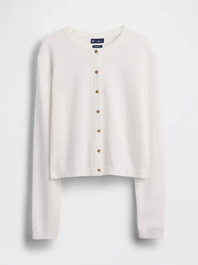 Cardigan court ample 100 % coton