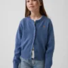 Cardigan court décontracté pour enfant