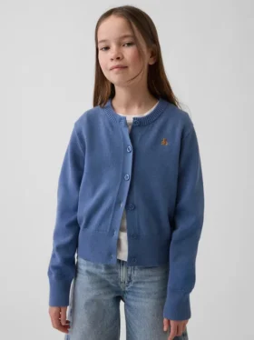 Cardigan court décontracté pour enfant