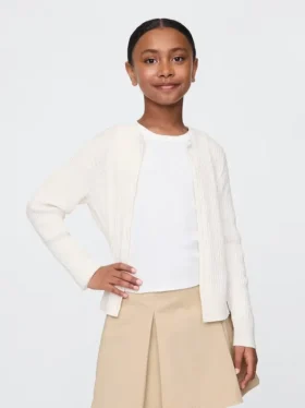 Cardigan d'uniforme pour enfants