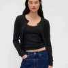 Cardigan en pointelle