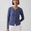 Cardigan moderne à col rond