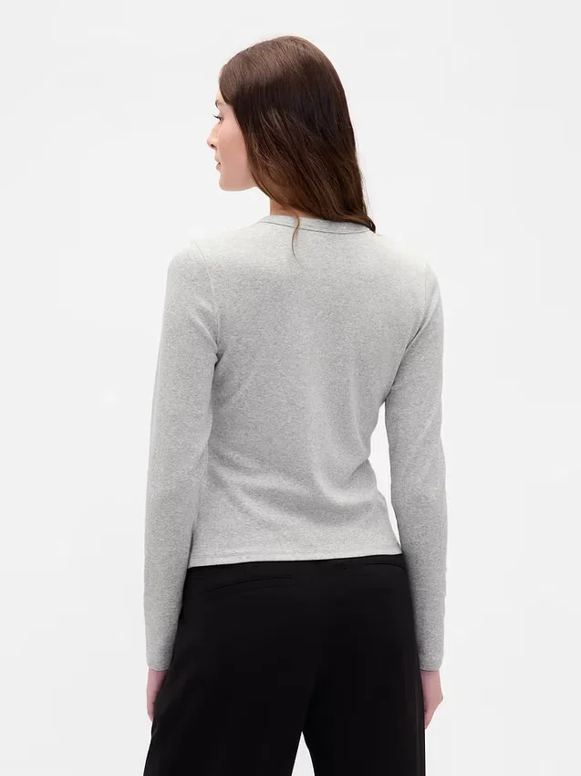 Cardigan moderne à col rond