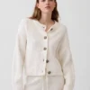 Cardigan oversize CashSoft à mailles Shaker