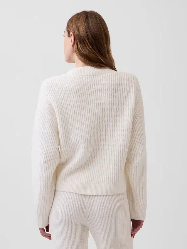 Cardigan oversize CashSoft à mailles Shaker
