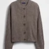Cardigan oversize CashSoft à mailles Shaker