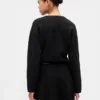 Cardigan à poches en mélange de coton