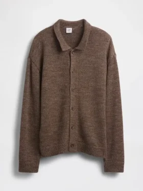 Cardigan polo ample pour enfant