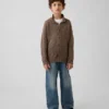 Cardigan polo ample pour enfant