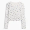 Cardigan pour enfant en coton à mailles pointelles