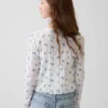 Cardigan pour enfant en coton à mailles pointelles