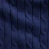Cardigan zippé 100 % coton à mailles torsadées