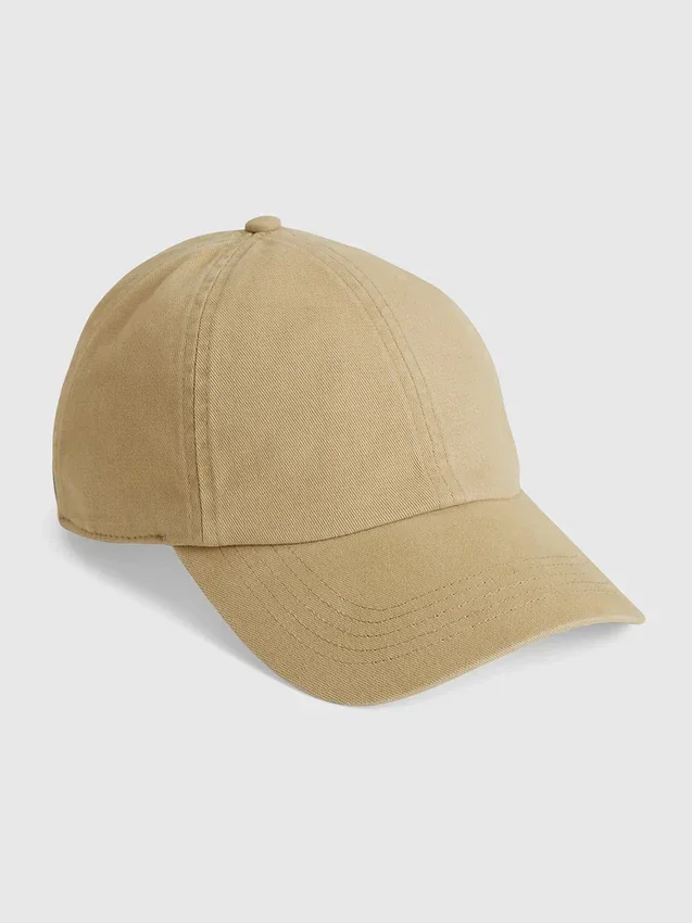 Casquette de baseball en coton biologique délavé