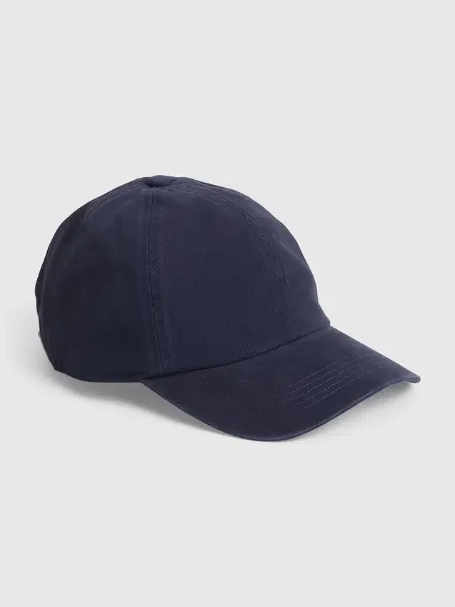 Casquette de baseball en coton biologique délavé